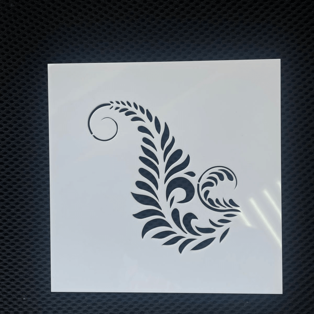Customized Acrylic Stencils For Coffee, Tea & Cakes