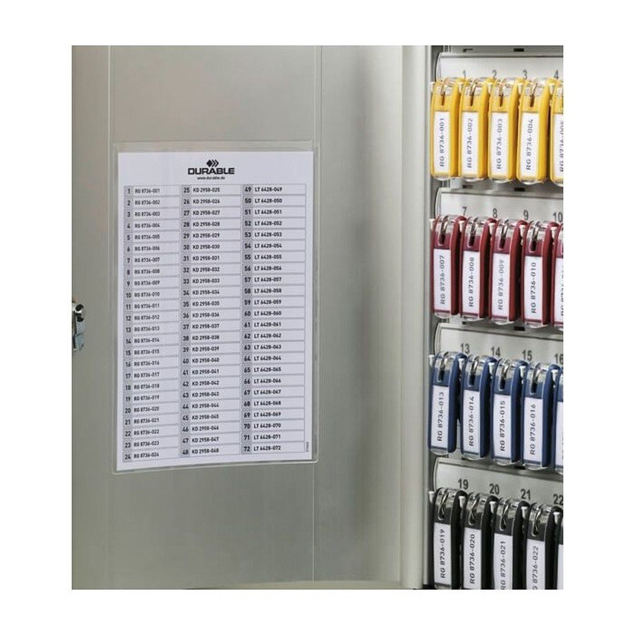 Durable Aluminum KEY BOX 48 with 6 Key Clips