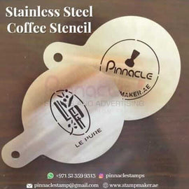 Customized Steel Stencils For Coffee, Tea & Cakes