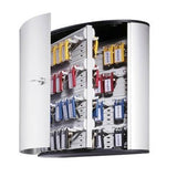 Durable aluminum KEY BOX 72 with 6 Key Clips