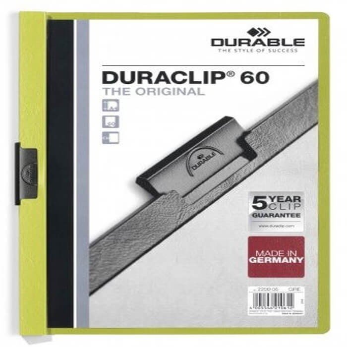 Durable Duraclip 60 A4 Green