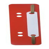 Durable Flexi Filing Strip Fastener 25/Pack Red