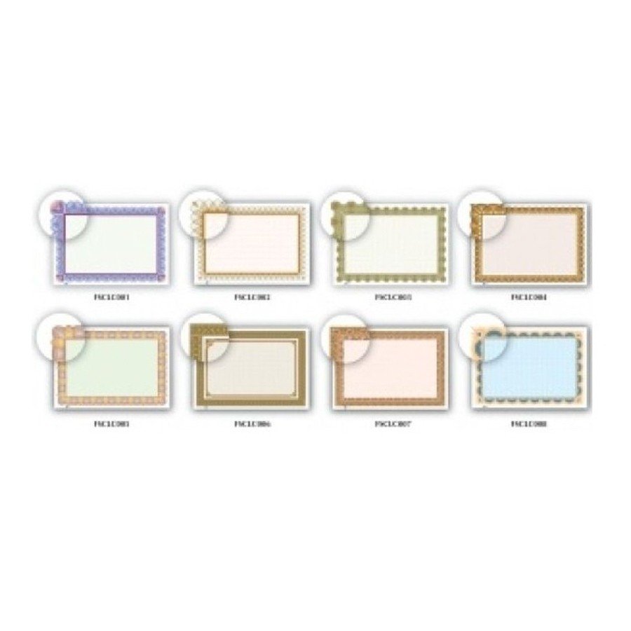 FIS Design Certificates A4, FSCLC002, 10/pack