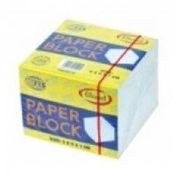 Paper Cube White With Gum