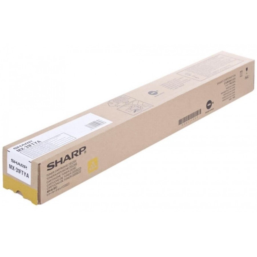 Sharp MX31FTYA Yellow Toner Cartridge