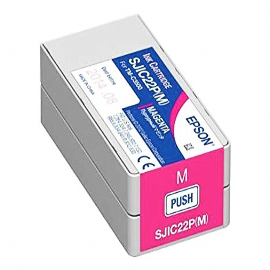 Epson SJIC22P Ink Cartridge for ColorWorks C3500 (Magenta) - C33S020603